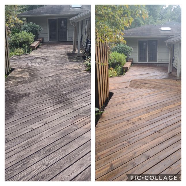 Deck cleaning in charlotte nc  (1)